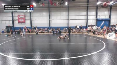 88 lbs Maddox Plambeck, Pennsylvania Blue vs Hank Droessler, Wisconsin