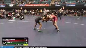 133 lbs Quarterfinal - 5 Jacob Ruiz, Life vs 4 Carson Taylor, Grand View