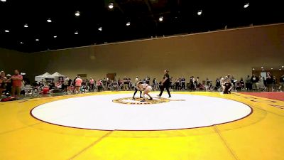 105 lbs Champ. Round 1 - Grace Halbert, OK vs Bristol Copple, KS