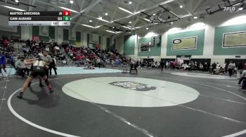 115 lbs Cons. Round 3 - Cain Albano, Oceanside vs Matteo Arechiga, Bonita Vista