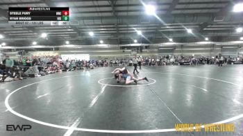 135 lbs Consi Of 32 #2 - Steele Fury, Wichita Wrestling Club vs Ryan Briggs, New England Gold