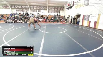 215 lbs Cons. Round 3 - Cooper Boyd, Miyamura vs Trace Bralish, Campo Verde High School