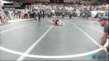 51-54 lbs Rr Rnd 2 - Liliana Villavicencio, Shelton Wrestling Academy vs Brilea Adams, Duncan Demon Wrestling