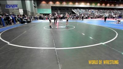 54 lbs Consi Of 8 #2 - Jolie Schlaht, Terminator Wrestling Club vs Mazie Johnson, Vasky Bros