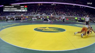 D4-144 lbs Semifinal - Aidan Taylor, Union City vs Beckett Campbell, Hudson