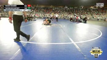 B3A-215 lbs Cons. Semi - Kaydin Mccartney, Gore vs Elijah Wagner, Marlow