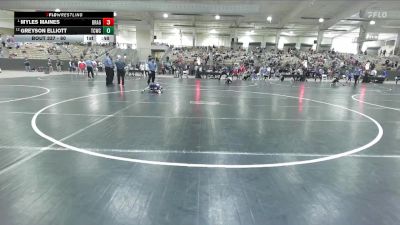 60 lbs Semifinal - Myles Maines, TN Wrestling Academy vs Greyson Elliott, Seahawks Wrestling Club