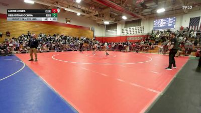 126 lbs Consi Of 8 #2 - Jacob Jones, Keene vs Sebastian Ochoa, Nashua North