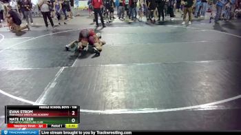 106 lbs Semifinal - Evan Strom, Panhandle Wrestling Academy vs Nate Fetzer, Top Notch Wrestling Club