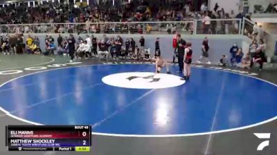 86 lbs Round 1 - Matthew Shockley, Juneau Youth Wrestling Club Inc. vs Eli Manns, Interior Grappling Academy