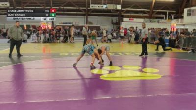106 lbs Quarterfinal - Chace Armstrong, Ponaganset vs Jace Rooney, KD Training Center