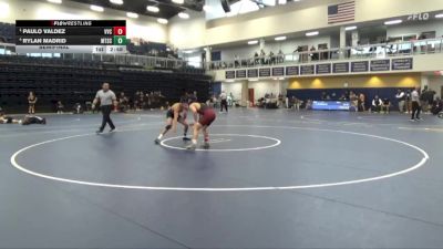 133 lbs Semifinal - Paulo Valdez, Victor Valley College vs Rylan Madrid, Mt. San Antonio College
