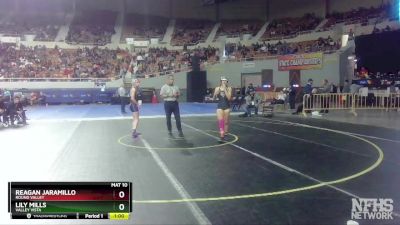 107 lbs Cons. Round 2 - Lily Mills, Valley Vista vs Reagan Jaramillo, Round Valley