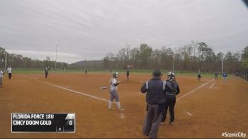 Florida Force 18U vs. Cincy Doom Gold, 11-8-15 - Scenic City