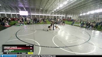 56 lbs Quarterfinal - Luke Minich, Shootbox WC vs Vincent Zarate, Southern Idaho Training Center