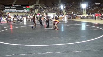 5A 138 lbs Quarterfinal - Henry Grenon, Charles Henderson HS vs Jakob Fowler, Montevallo