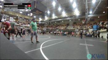 80 lbs Consolation - Braxton Elwell, Tuttle Wrestling vs Paxtyn McGilbert, Midwest City Bombers Youth Wrestling Club