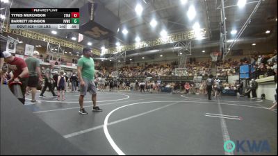 80 lbs Consolation - Braxton Elwell, Tuttle Wrestling vs Paxtyn McGilbert, Midwest City Bombers Youth Wrestling Club