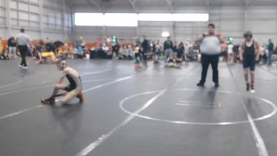 80 lbs Quarterfinals (8 Team) - Jaxson Hahn, Neighborhood Wrestling vs Logan Dodge, Mitten Mayhem