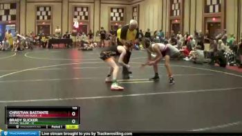 105 lbs Round 2 (6 Team) - Christian Bastante, Elite Wrestling Black vs Brady Slicker, Revival Yellow