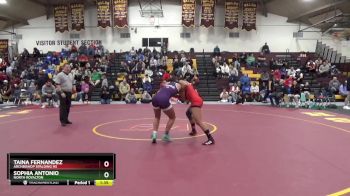 135 lbs Semifinal - Taina Fernandez, Archbishop Spalding HS vs Sophia Antonio, North Royalton