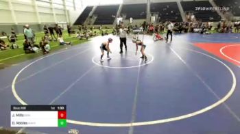70 lbs Rr Rnd 1 - Jackson Mills, Grindhouse WC vs Daniel Robles, Mayhem WC