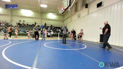 100 lbs Rr Rnd 3 - Clayton Warner, Sallisaw Takedown Club vs Blayden Gelbert, Greenwood Wrestling Academy