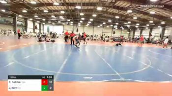 138 lbs Prelims - Brodyn Butcher, Tiger Wrestling Club vs Justin Barr, Indiana Mafia Capone