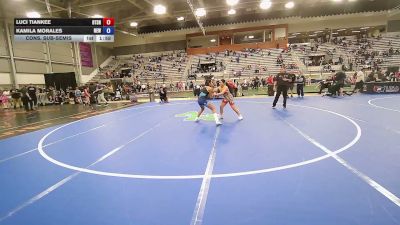 97-101.1 lbs Cons. Sub-semis - Luci Tiankee, Beat The Streets New York City vs Kamila Morales, Nevada Elite Wrestling