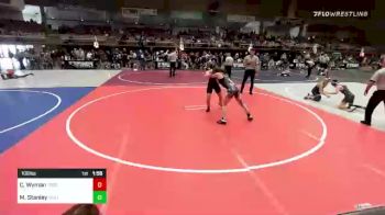 109 lbs Quarterfinal - Kate Faczak, Bennett vs Arial Johns, Woodland Park Jr WC