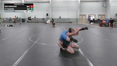 80 lbs Round 6 (8 Team) - Gus Engelman, Mat Assassins Black vs Cy Gilmore, Team Ohio