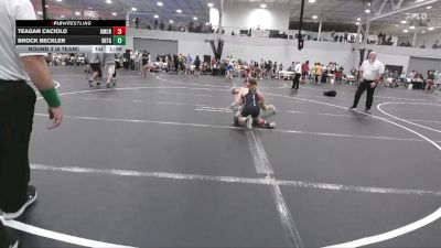 126 lbs Round 3 (6 Team) - Brock Beckler, Team Shutt GT vs Teagan Caciolo, Grit Mat Club Red