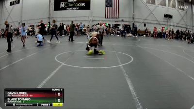 96 lbs Round 1 (4 Team) - Gavin Lovell, Mat Assassins Black vs Blake Tomago, Headhunters