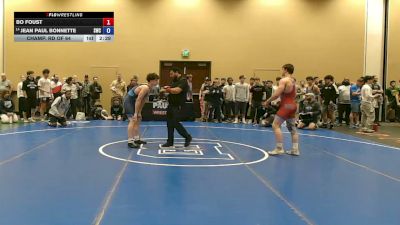 157 lbs Champ. Rd Of 64 - Bo Foust vs Jean Paul Bonnette, Seagull Wrestling Club