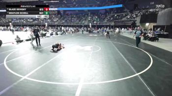 Cons. Round 2 - Blaze Sevigny, Mitchell vs Braylon Schell, Watertown