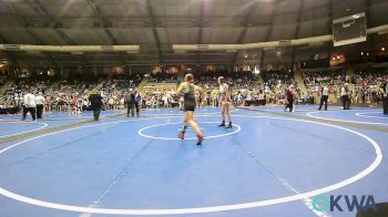 126 lbs Consi Of 8 #2 - Bailie Forbes, Noble Takedown Club vs Payton Maggarrd, Claremore Wrestling Club