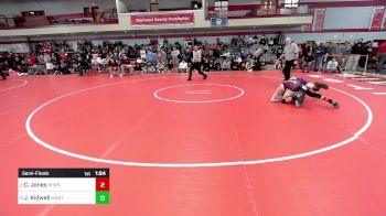 138 lbs Semifinal - Cyrus Jones, Sharon vs Jeff Kidwell, Montachusett