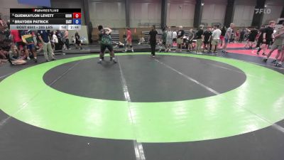 285 lbs Quarterfinal - Quenkaylon Levett, Georgia vs Brayden Patrick, East Jackson Takedown Club