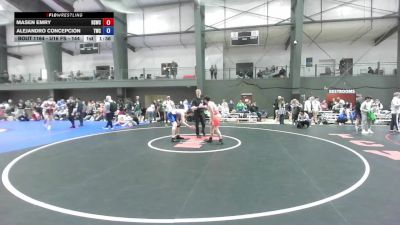 U16 FS - 157 lbs Cons. Round 1 - Dante De Leon, Hillsboro Mat Club vs Zane Bennett, Washington