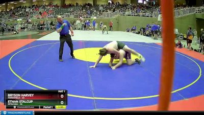 287 lbs Round 2 (4 Team) - Ethan Stalcup, Estacada vs Bryson Harvey, Marshfield