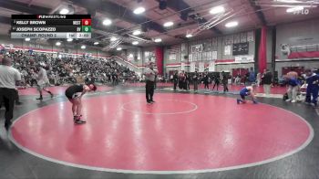 106 lbs Champ. Round 2 - Kelly Brown, West Torrance vs Joseph Scopazzo, Silver Valley