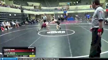 138 lbs Semis & 1st Wrestleback (8 Team) - Carter Ban, Anoka vs Lucas Bruhl, Ankeny Centennial