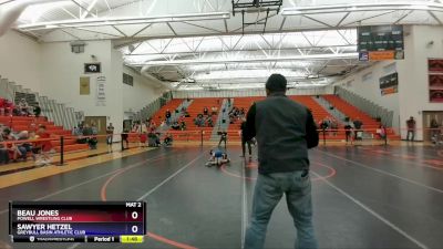 56 lbs 3rd Place Match - Beau Jones, Powell Wrestling Club vs Sawyer Hetzel, Greybull Basin Athletic Club