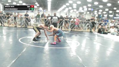 138 lbs Rr Rnd 2 - Brock Nice, TNWC Rideout - HSB vs Cole DeAngelo, Filipe Trained Wrestling Academy - HSB