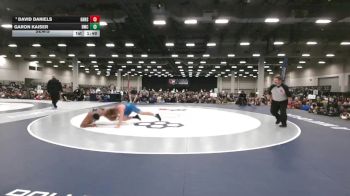157 lbs Semis - David Daniels, Granite Hills High School Wrestling vs Garon Kaiser, D3 Wrestling Club