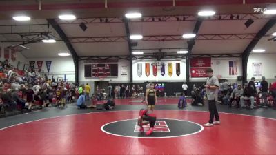 30 lbs Round 3 - Rowan Charbonneau, Fort Madison Wrestling vs Brecklyn Fitzpatrick, New London Tiger Cub Wrestling