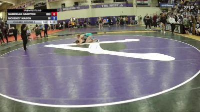 117 lbs Champ. Round 1 - Gabrielle Hampton, Fort Hays State vs Mckenzy Mason, Unattached