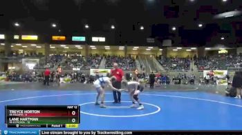 132 lbs Semis & 1st Wrestleback (8 Team) - Lane Hartman, 4A Estacada vs Treyce Horton, 4A Mazama