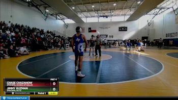 126 lbs Semifinal - Jimmy Guzman, Episcopal Hs Tx vs Chase Chazanow, Episcopal School Of Dallas