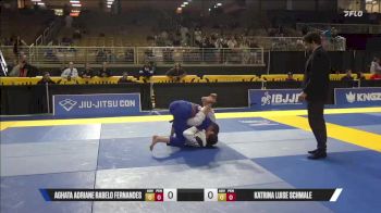 Katrina Luise Schmale vs Aghata Adriane Rabelo Fernandes 2025 Pan Jiu Jitsu IBJJF Championship